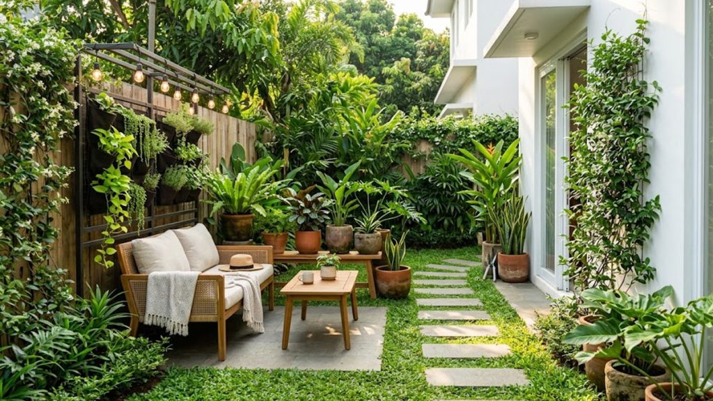 8 Ide Taman Minimalis untuk Halaman Rumah yang Tidak Terlalu Luas