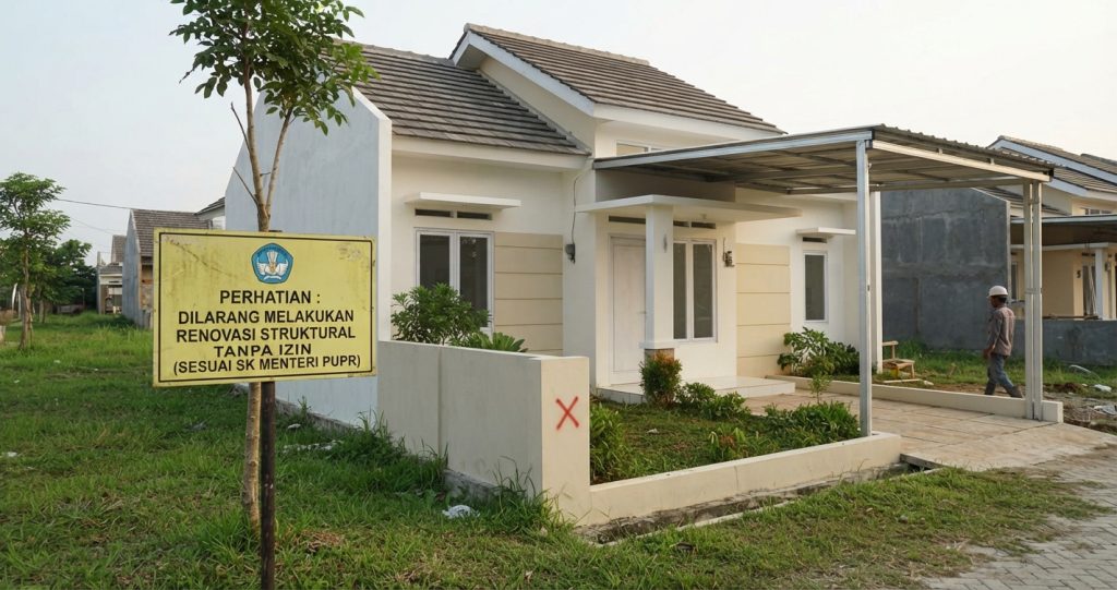 Biaya Renovasi Rumah Subsidi 2026: Batasan Aturan, Titik Wajib Lapor, dan Kesalahan Fatal yang Bikin Subsidi Dicabut