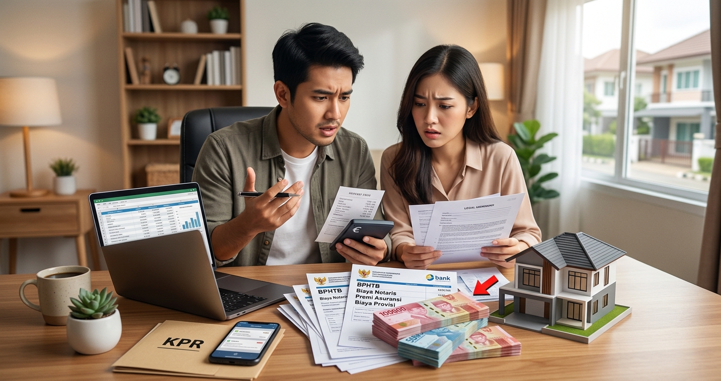 Bukan Cuma Bunga KPR, 4 Biaya ‘Gaib’ Ini yang Sering Bikin Pembeli Rumah Pertama Overbudget
